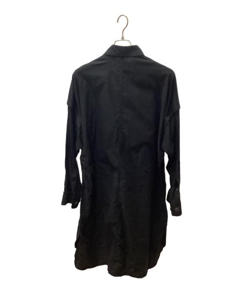 Y's BANG ON!（ワイズバングオン！）Y's BANG ON! (ワイズバングオン！) 20SS リバーシブルロングシャツ ブラック サイズ:2（FREE）の古着・服飾アイテム