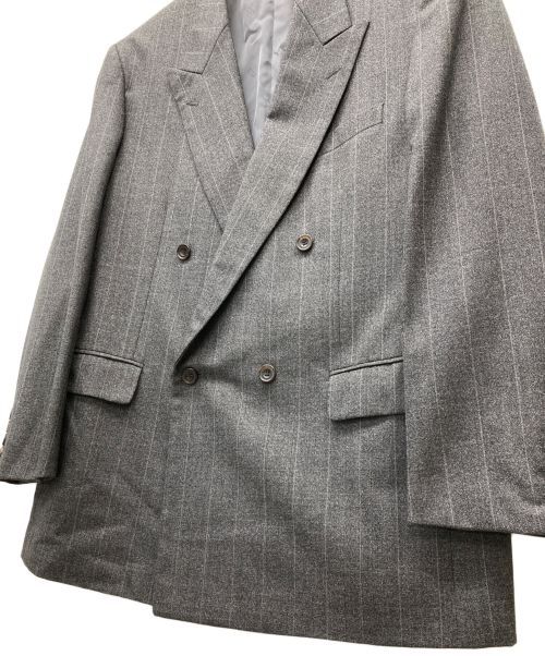 Christian Dior MONSIEUR（クリスチャンディオールムッシュ）Christian Dior MONSIEUR (クリスチャンディオールムッシュ) ダブルジャケット グレー サイズ:180の古着・服飾アイテム