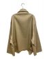 CAMIEL FORTGENS (カミエルフォートヘンス) Oversized Short Mackintosh Canvas ベージュ サイズ:M：40000円