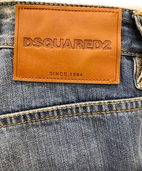 DSQUARED2（ディースクエアード）DSQUARED2 (ディースクエアード) デニムパンツ インディゴ サイズ:48の古着・服飾アイテム