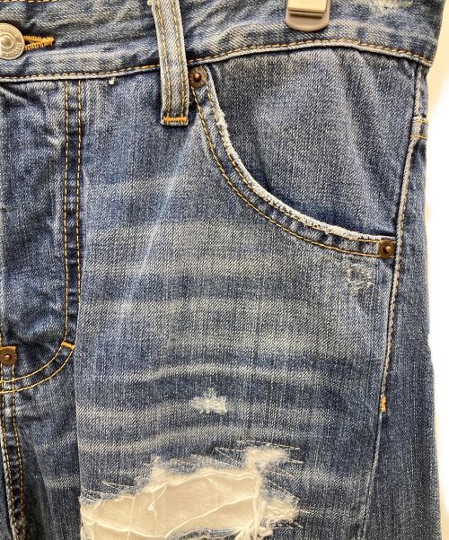 DSQUARED2（ディースクエアード）DSQUARED2 (ディースクエアード) デニムパンツ インディゴ サイズ:48の古着・服飾アイテム