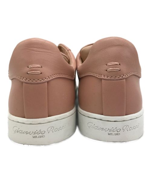 Gianvito Rossi（ジャンヴィト ロッシ）Gianvito Rossi (ジャンヴィト・ロッシ) ローカットスニーカー ピンク サイズ:36の古着・服飾アイテム