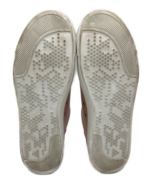 Gianvito Rossi（ジャンヴィト ロッシ）Gianvito Rossi (ジャンヴィト・ロッシ) ローカットスニーカー ピンク サイズ:36の古着・服飾アイテム