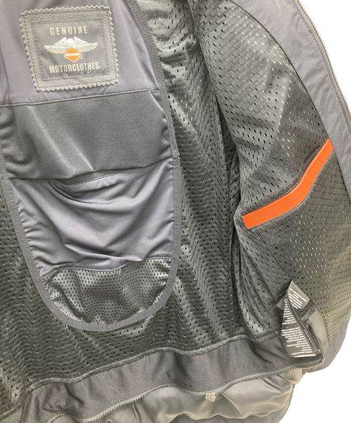 HARLEY-DAVIDSON（ハーレーダビッドソン）HARLEY-DAVIDSON (ハーレーダビッドソン) System(TM)レザージャケット ブラック サイズ:SIZE Mの古着・服飾アイテム