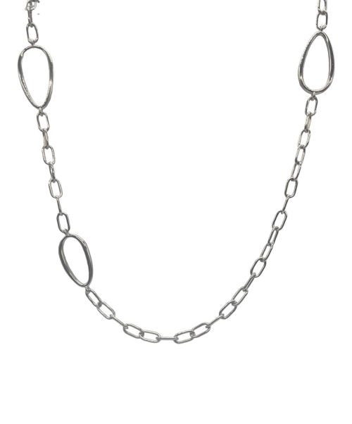 MIKIMOTO（ミキモト）MIKIMOTO (ミキモト) パール付シルバーネックレス シルバーの古着・服飾アイテム