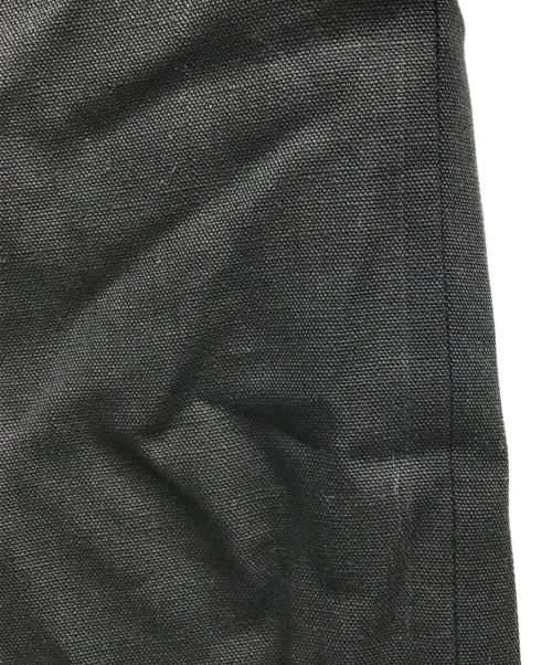 DES PRES（デ プレ）DES PRES (デ プレ) ヘビーオックスフォードリネンハイウエストパンツ ブラック サイズ:32の古着・服飾アイテム