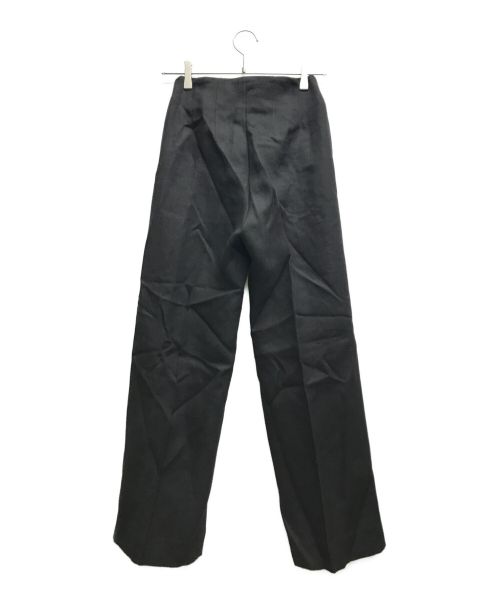 DES PRES（デ プレ）DES PRES (デ プレ) ヘビーオックスフォードリネンハイウエストパンツ ブラック サイズ:32の古着・服飾アイテム