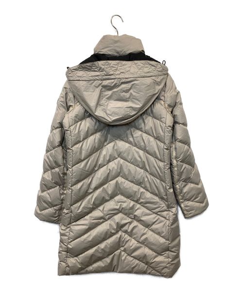 G-STAR RAW（ジースターロゥ）G-STAR RAW (ジースターロゥ) Whistler Slim Down Hooded Long Coat/フーデッドロングダウンコート ライトグレー サイズ:Mの古着・服飾アイテム