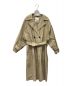 CLOCHE（クロシェ）の古着「オーバーサイズトレンチコート」｜ベージュ