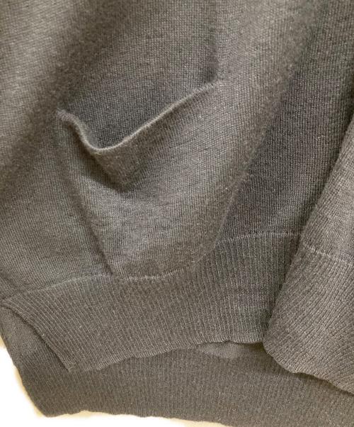 JIL SANDER NAVY（ジルサンダー ネイビー）JIL SANDER NAVY (ジルサンダー ネイビー) シルクカシミヤカーディガン/カーディガン ブラック サイズ:Sの古着・服飾アイテム