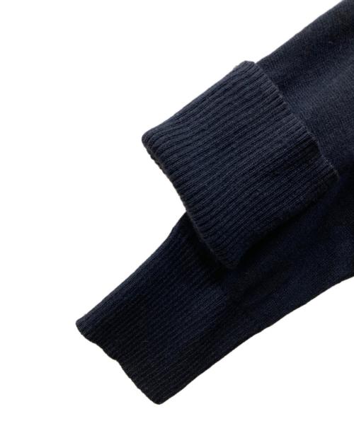 JIL SANDER NAVY（ジルサンダー ネイビー）JIL SANDER NAVY (ジルサンダー ネイビー) シルクカシミヤカーディガン/カーディガン ブラック サイズ:Sの古着・服飾アイテム