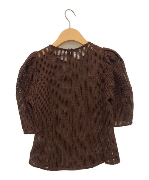 Waltz AKIRA NAKA（ワルツ アキラ ナカ）Waltz AKIRA NAKA (ワルツ アキラ ナカ) ハードメッシュプルオーバー ブラウン サイズ:1の古着・服飾アイテム