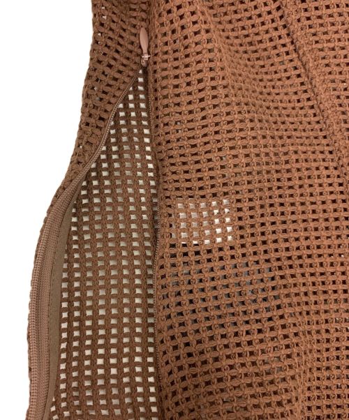 Waltz AKIRA NAKA（ワルツ アキラ ナカ）Waltz AKIRA NAKA (ワルツ アキラ ナカ) ハードメッシュプルオーバー ブラウン サイズ:1の古着・服飾アイテム