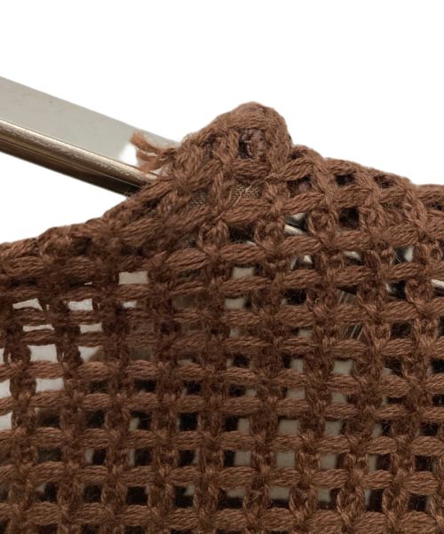 Waltz AKIRA NAKA（ワルツ アキラ ナカ）Waltz AKIRA NAKA (ワルツ アキラ ナカ) ハードメッシュプルオーバー ブラウン サイズ:1の古着・服飾アイテム