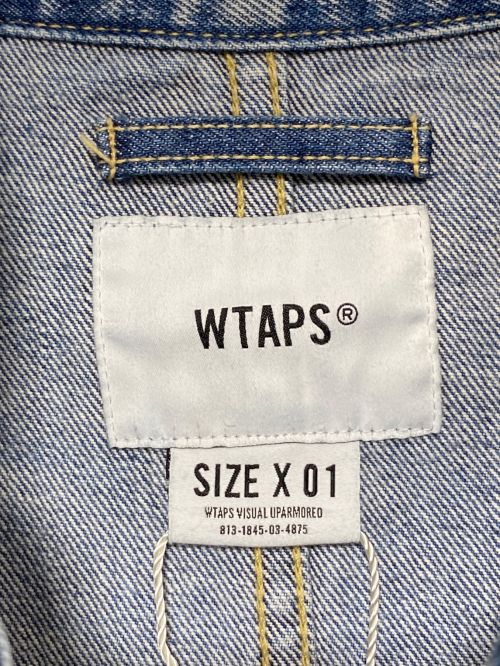 WTAPS（ダブルタップス）WTAPS (ダブルタップス) DADDY JACKET インディゴ サイズ:1 未使用品の古着・服飾アイテム