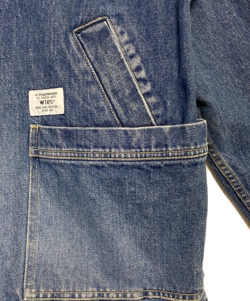 WTAPS（ダブルタップス）WTAPS (ダブルタップス) DADDY JACKET インディゴ サイズ:1 未使用品の古着・服飾アイテム