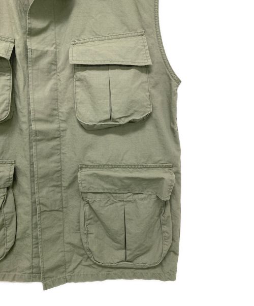Spick and Span（スピック＆スパン）Spick and Span (スピックアンドスパン) リップストップファティーグベスト オリーブ サイズ:Fの古着・服飾アイテム