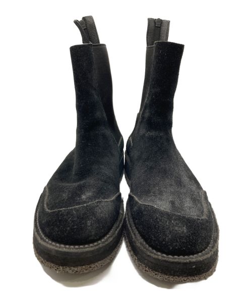 ripvanwinkle（リップヴァンウィンクル）ripvanwinkle (リップヴァンウィンクル) バックジップサイドゴアブーツ ブラック サイズ:42の古着・服飾アイテム