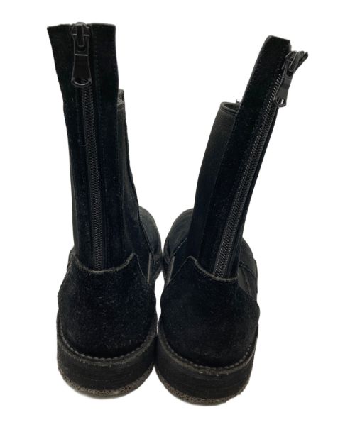ripvanwinkle（リップヴァンウィンクル）ripvanwinkle (リップヴァンウィンクル) バックジップサイドゴアブーツ ブラック サイズ:42の古着・服飾アイテム