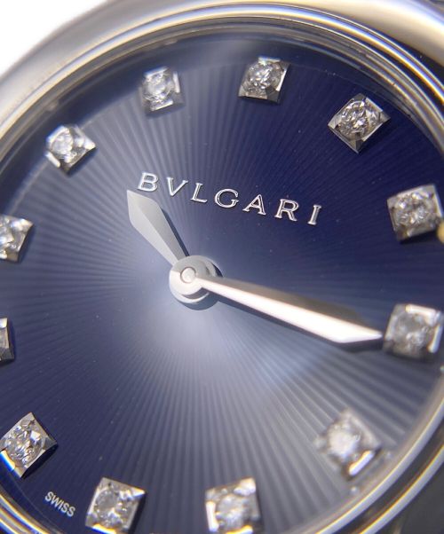 BVLGARI（ブルガリ）BVLGARI (ブルガリ) ルチェア トゥボガス 青文字盤 サイズ:28㎝の古着・服飾アイテム