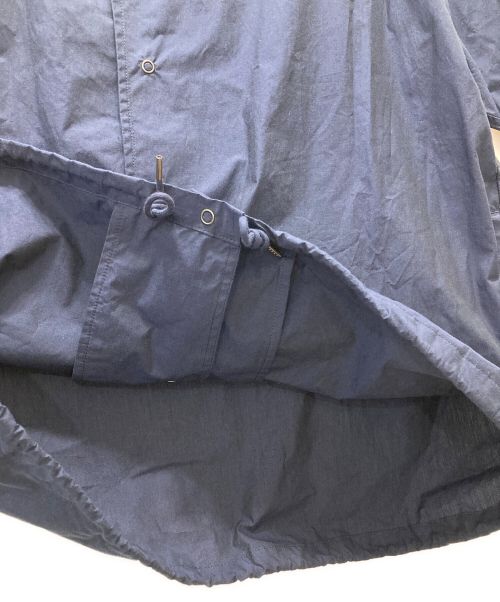 MARKA（マーカ）MARKA (マーカ) ORGANIC COTTON TYPEWRITER COACH SHIRT ネイビー サイズ:2の古着・服飾アイテム