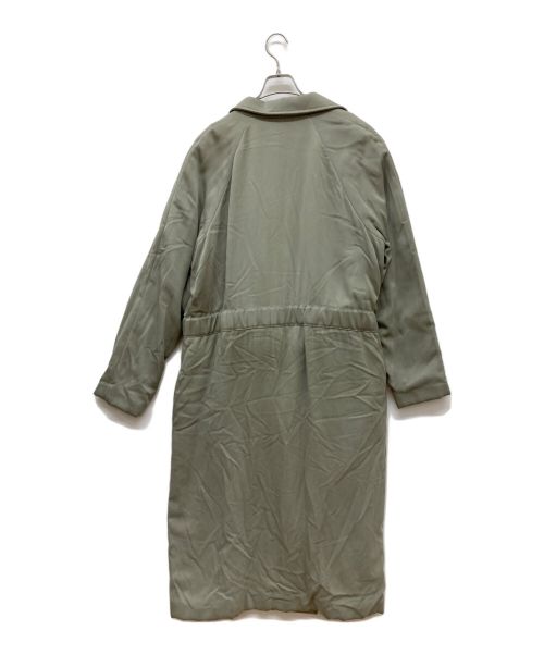 seya.（セヤ）seya. (セヤ) パテッドシルクコート グレー サイズ:‐の古着・服飾アイテム