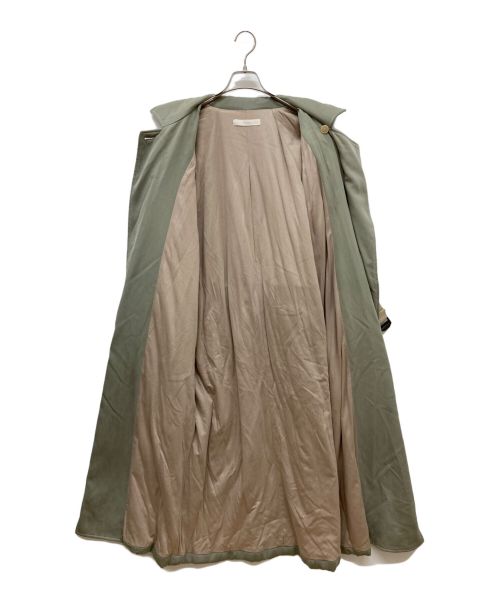 seya.（セヤ）seya. (セヤ) パテッドシルクコート グレー サイズ:‐の古着・服飾アイテム