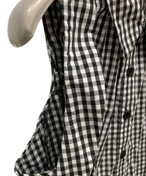 Snidel（スナイデル）Snidel (スナイデル) ノースリフィッシュテールシャツワンピース ブラック サイズ:１の古着・服飾アイテム