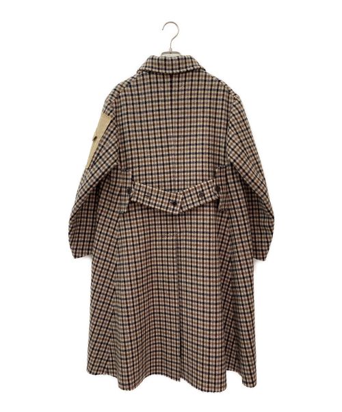 Maison Margiela 1（メゾンマルジェラ 1）Maison Margiela 1 (メゾンマルジェラ 1) ダブルブレストチェックコート サイズ:36の古着・服飾アイテム