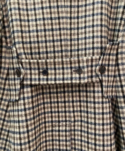 Maison Margiela 1（メゾンマルジェラ 1）Maison Margiela 1 (メゾンマルジェラ 1) ダブルブレストチェックコート サイズ:36の古着・服飾アイテム