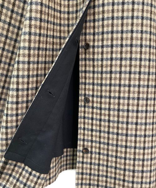 Maison Margiela 1（メゾンマルジェラ 1）Maison Margiela 1 (メゾンマルジェラ 1) ダブルブレストチェックコート サイズ:36の古着・服飾アイテム