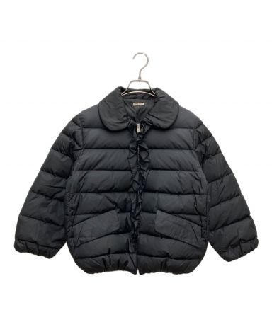 ♡早い者勝ち♡新品未使用　miu miu フリル付き黒ダウンジャケット MIU MIU（ダウンジャケット）のフリマアイテム一覧