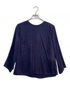 SALLY LAPOINTEサリー・ラポイント）の古着「長袖ブラウス」｜ネイビー