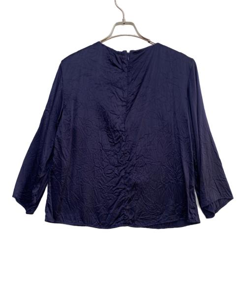 SALLY LAPOINTE（サリー・ラポイント）SALLY LAPOINTE (サリー・ラポイント) 長袖ブラウス ネイビー サイズ:2の古着・服飾アイテム