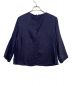 SALLY LAPOINTE (サリー・ラポイント) 長袖ブラウス ネイビー サイズ:2：3000円