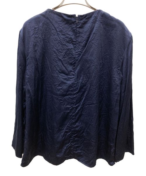 SALLY LAPOINTE（サリー・ラポイント）SALLY LAPOINTE (サリー・ラポイント) 長袖ブラウス ネイビー サイズ:2 未使用品の古着・服飾アイテム