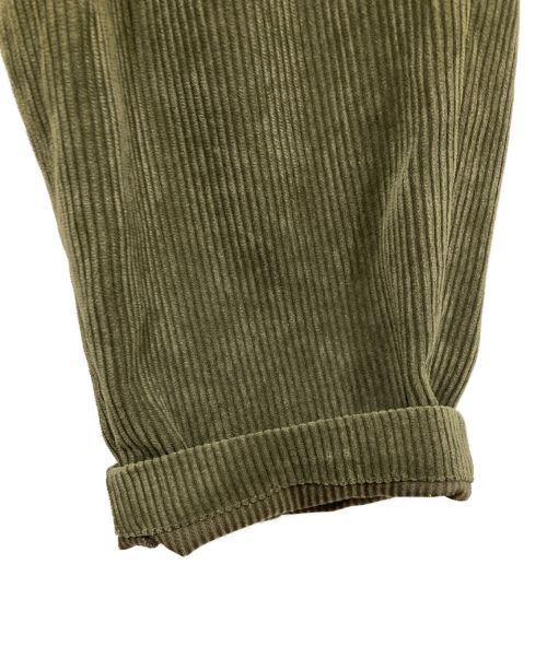 NO CONTROL AIR（ノーコントロールエアー）NO CONTROL AIR (ノーコントロールエアー) ポリエステルコーデュロイ イージーパンツ グリーン サイズ:XSの古着・服飾アイテム