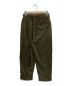 NO CONTROL AIR (ノーコントロールエアー) ポリエステルコーデュロイ イージーパンツ グリーン サイズ:XS：3000円
