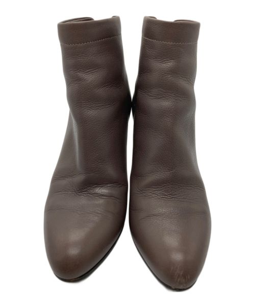 PELLICO（ペリーコ）PELLICO (ペリーコ) バックジップショートブーツ/7049 ベージュ サイズ:35の古着・服飾アイテム