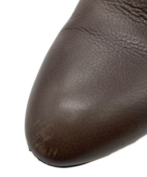 PELLICO（ペリーコ）PELLICO (ペリーコ) バックジップショートブーツ/7049 ベージュ サイズ:35の古着・服飾アイテム