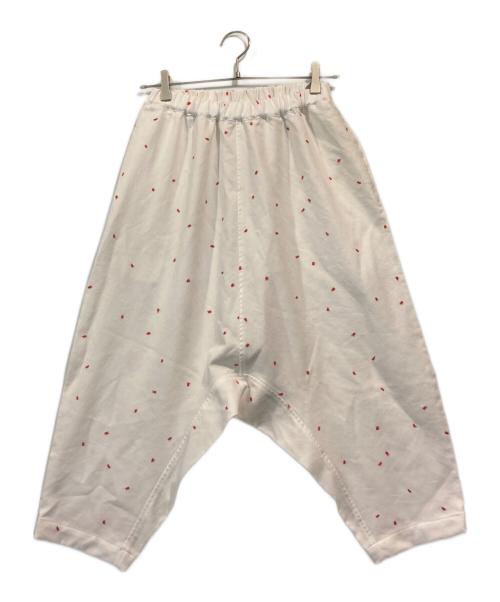 COMME des GARCONS GIRL（コムデギャルソンガール）COMME des GARCONS GIRL (コムデギャルソンガール) ドットサルエルパンツ ホワイト サイズ:XSの古着・服飾アイテム