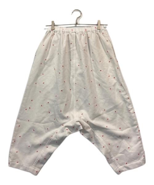 COMME des GARCONS GIRL（コムデギャルソンガール）COMME des GARCONS GIRL (コムデギャルソンガール) ドットサルエルパンツ ホワイト サイズ:XSの古着・服飾アイテム
