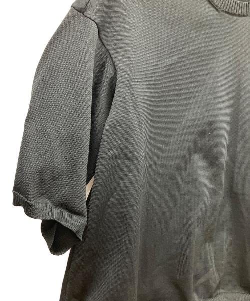 UNDERCOVER（アンダーカバー）UNDERCOVER (アンダーカバー) 7分袖プルオーバーBIGニット ブラック サイズ:1の古着・服飾アイテム