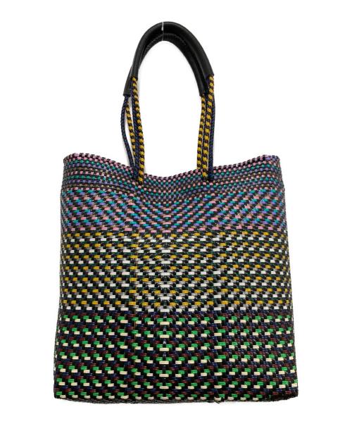 lady paola（レディ・パオラ）lady paola (レディ・パオラ) メルカドバッグ マルチカラーの古着・服飾アイテム