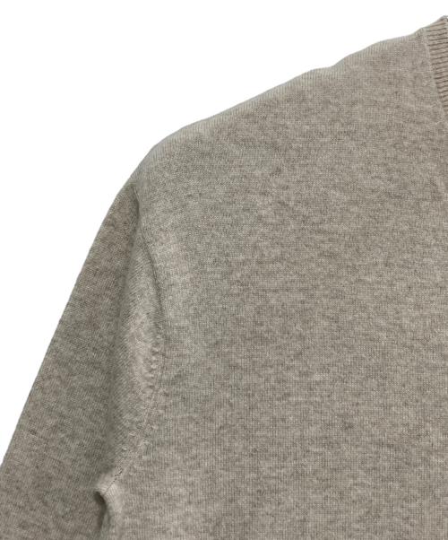 suadeo（スアデオ）suadeo (スアデオ) 【洗える】カシミヤサイドスリットワンピース ベージュ サイズ:下記参照の古着・服飾アイテム