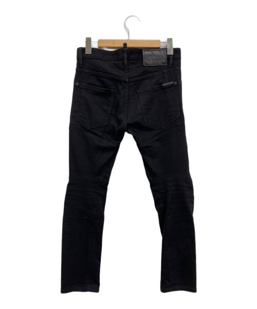 DSQUARED2（ディースクエアード）DSQUARED2 (ディースクエアード) デニムパンツ ブラック サイズ:42の古着・服飾アイテム