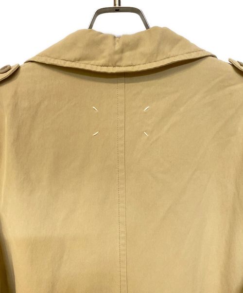 Maison Margiela（メゾンマルジェラ）Maison Margiela (メゾンマルジェラ) 22SS ベージュトレンチコート ベージュ サイズ:50の古着・服飾アイテム