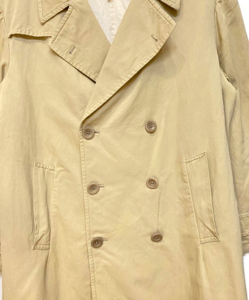Maison Margiela（メゾンマルジェラ）Maison Margiela (メゾンマルジェラ) 22SS ベージュトレンチコート ベージュ サイズ:50の古着・服飾アイテム