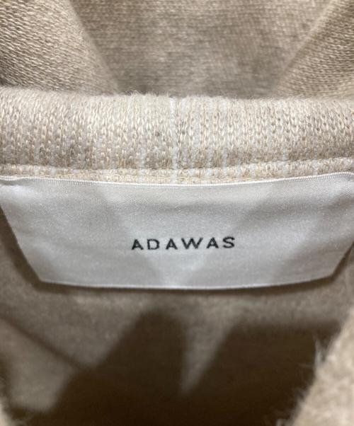ADAWAS（アダワス）ADAWAS (アダワス) フーディーベスト ベージュ サイズ:FREEの古着・服飾アイテム