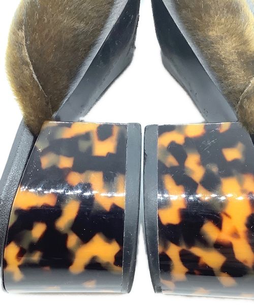 STELLA McCARTNEY（ステラマッカートニー）STELLA McCARTNEY (ステラマッカートニー) ミュール ブラウン サイズ:36の古着・服飾アイテム